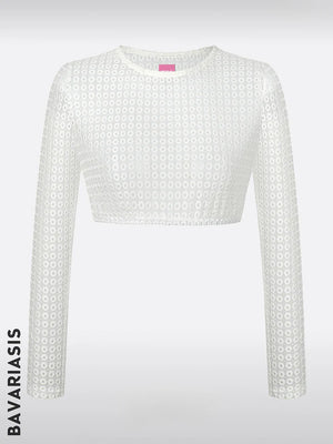 Dirndlbluse Lochspitze, dirndl suede, dirndl and gray: elegance and surprise in the costume