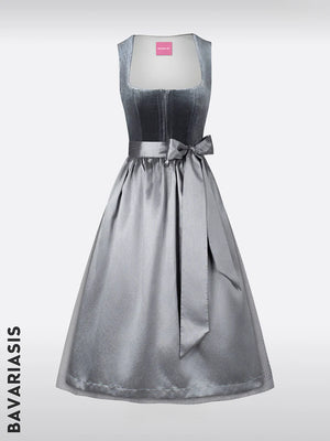 The magic of the dirndl: zipper, hole tip and suede