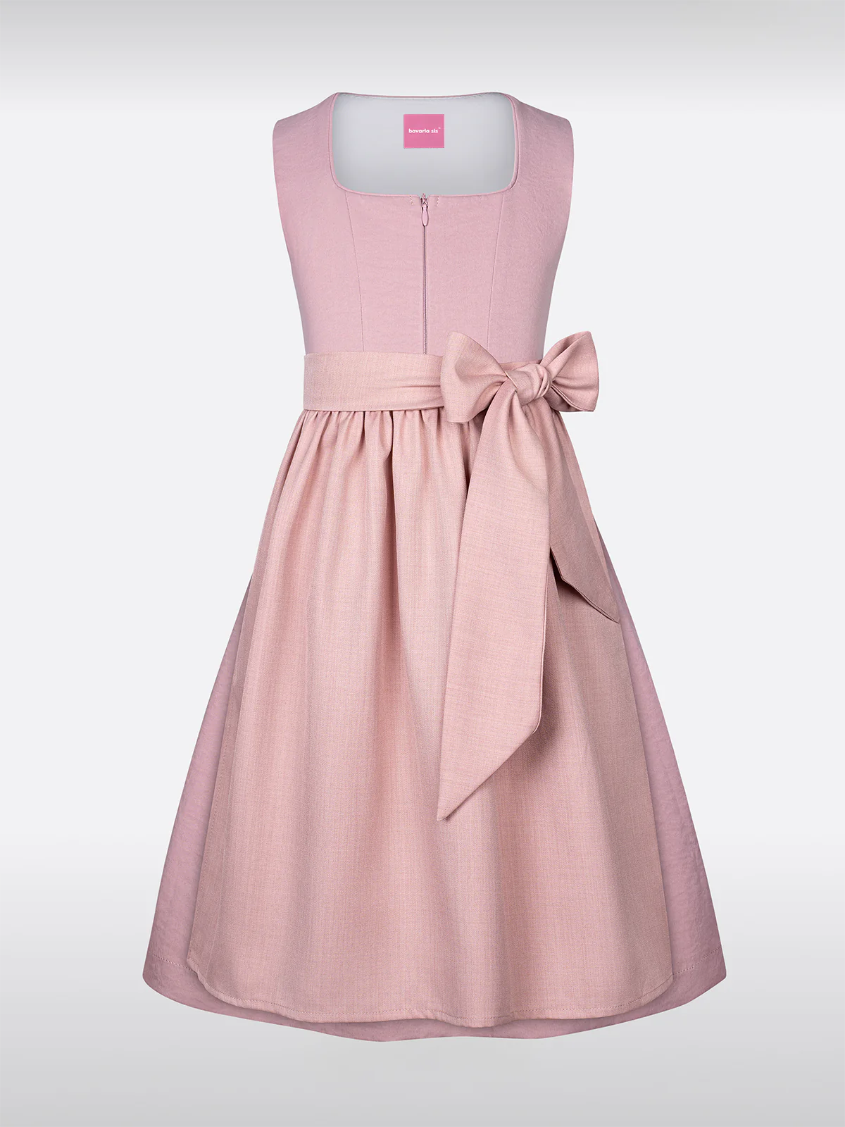 Všestrannost dirndls: šedá, růžový samet a se zipem