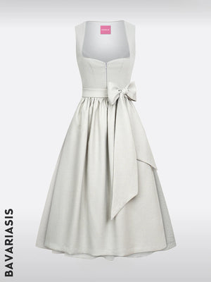 The beauty and variety of dirndls - gray, hole tip and black velvet