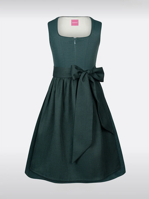 Das faszinierende Dirndl: Grau, Lochspitze und Wildleder