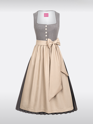 Tkanina Tajemství dirndl: Jak najít perfektní šaty - od šedé po kouzlo