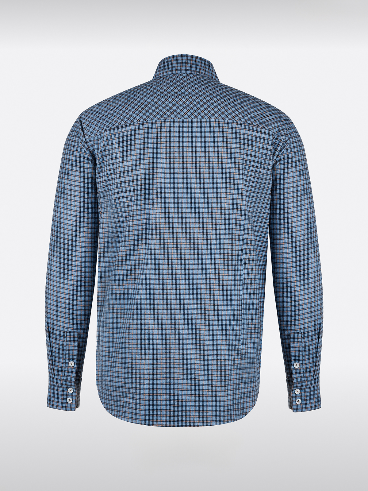 Blau Reverskragen Hemden