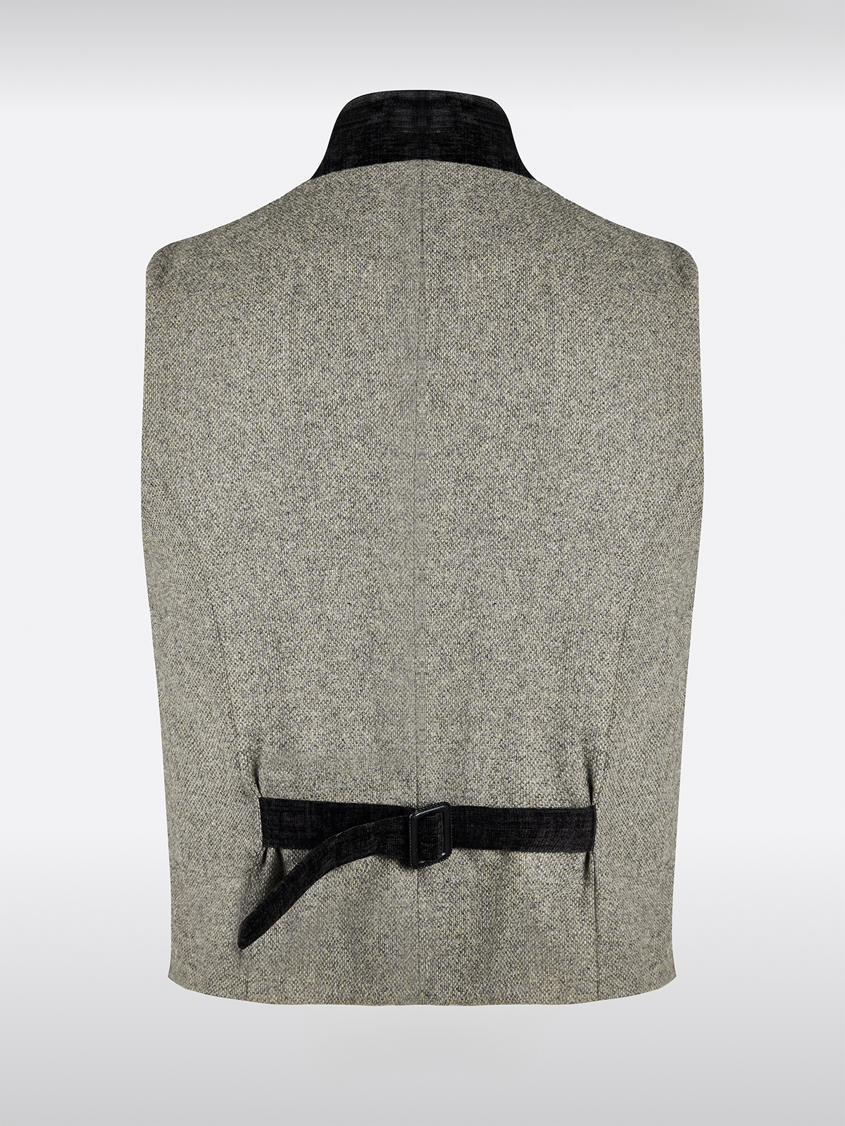 Grau Hochgeschlossen Westen