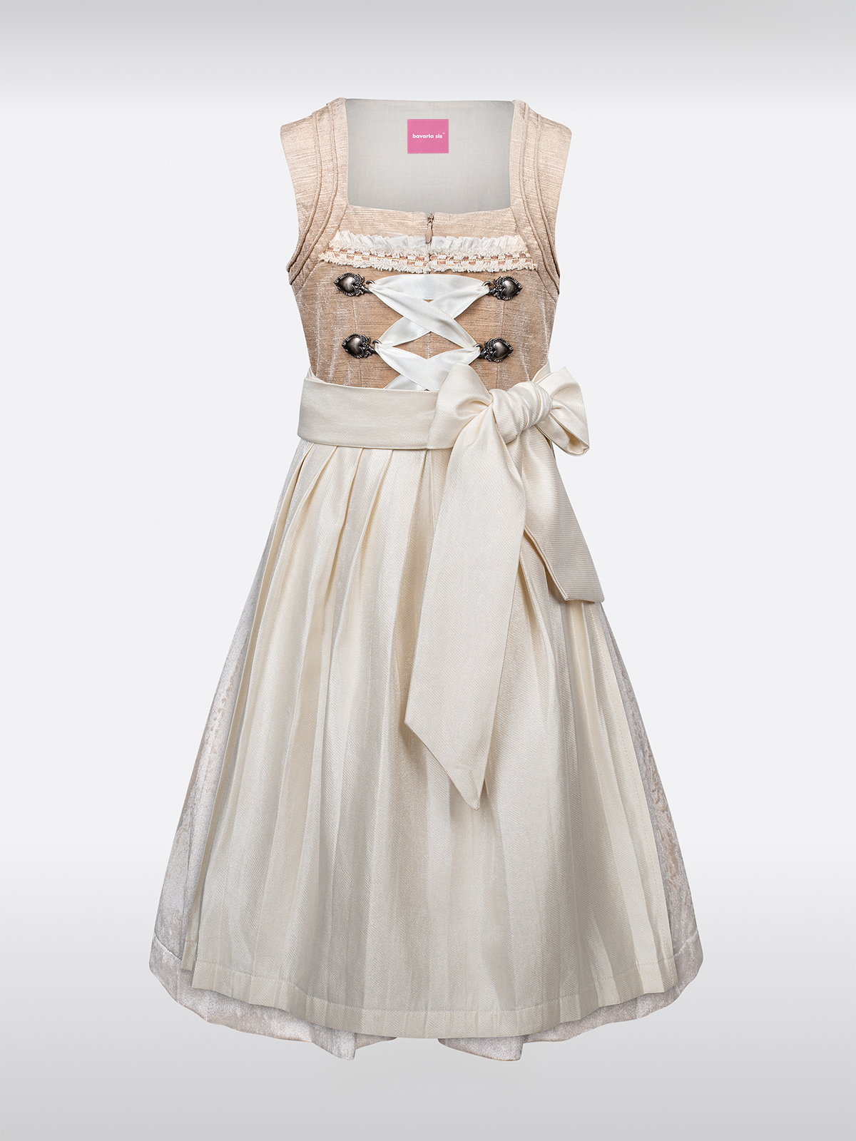 Children brown dirndl