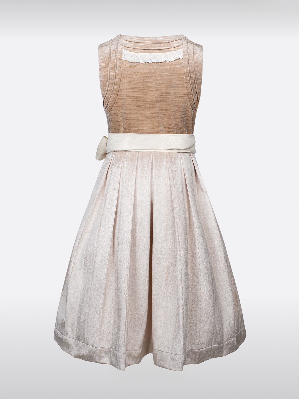 Children brown dirndl