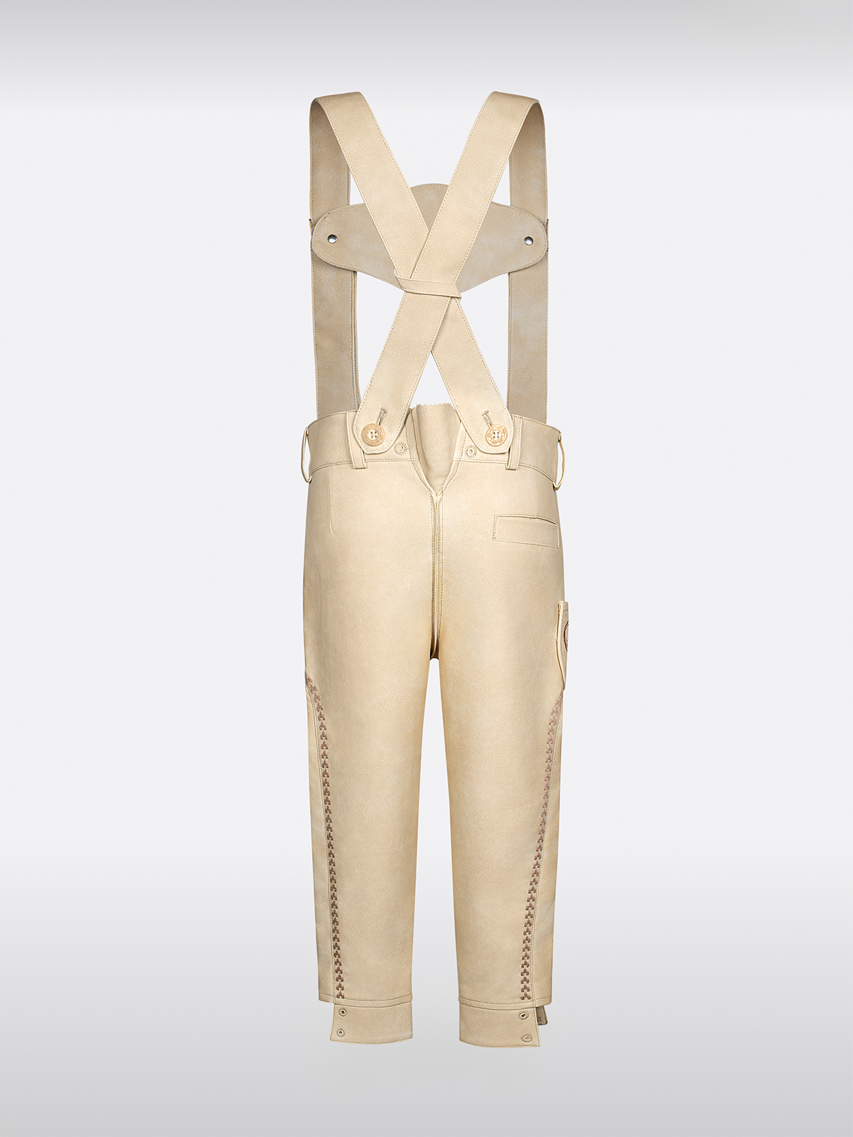 Kinder Weiß KurzeHose Hosenträgern Lederhosen