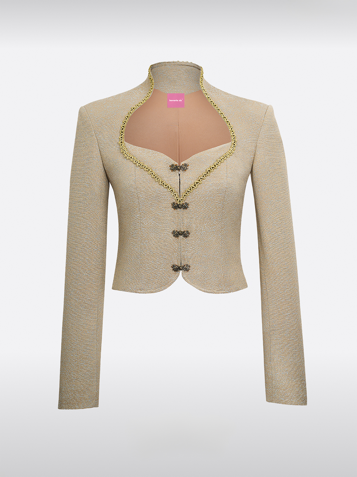 Grün Hakenverschluss Jacken