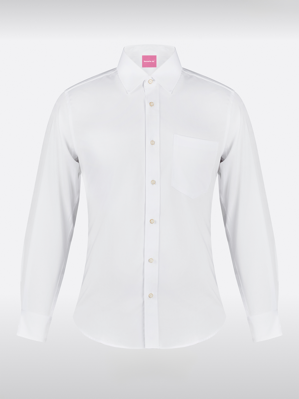 Weiß Reverskragen Hemden