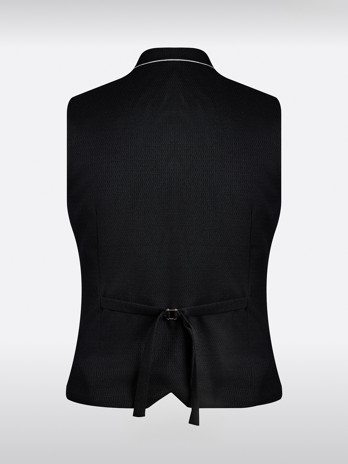 Schwarz Hochgeschlossen Westen