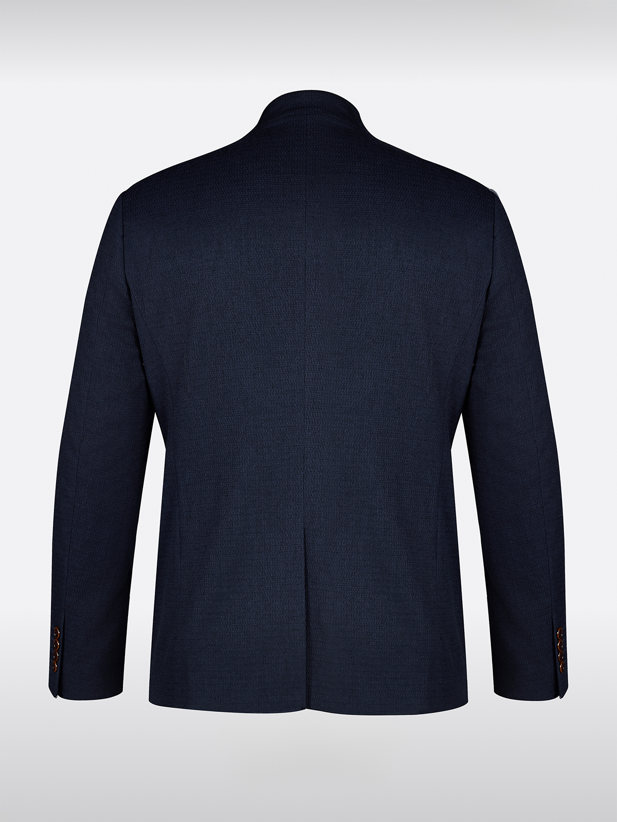 Blau Hochgeschlossen Janker