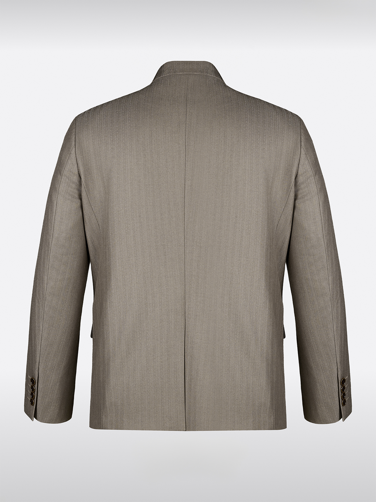 Braun Hochgeschlossen Janker