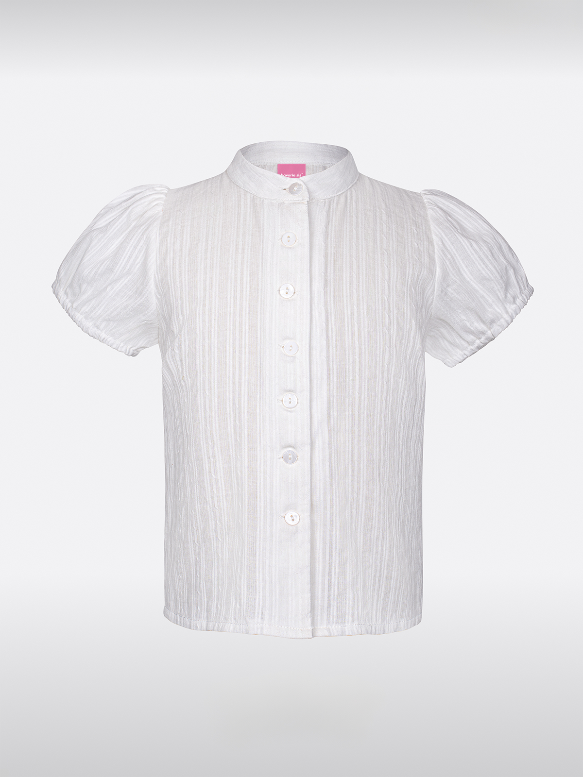 Kinder Weiß Kurzarm Dirndlbluse