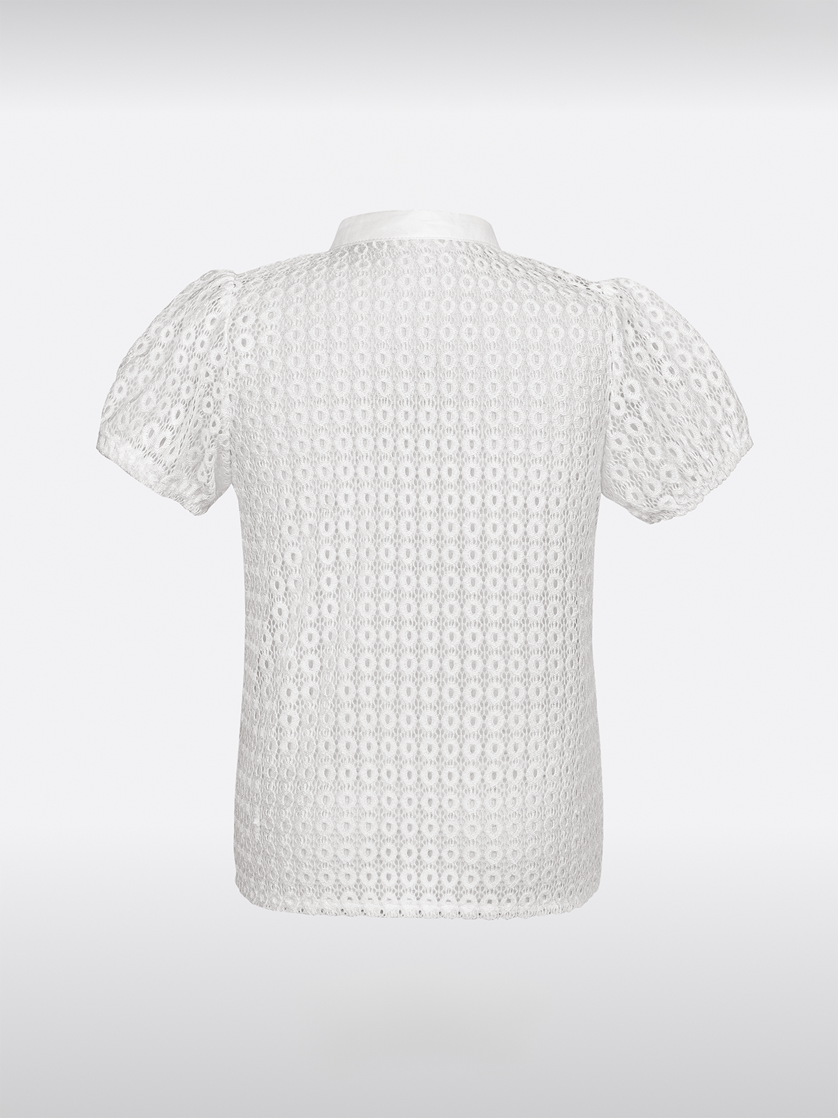 Kinder Weiß Kurzarm Dirndlbluse