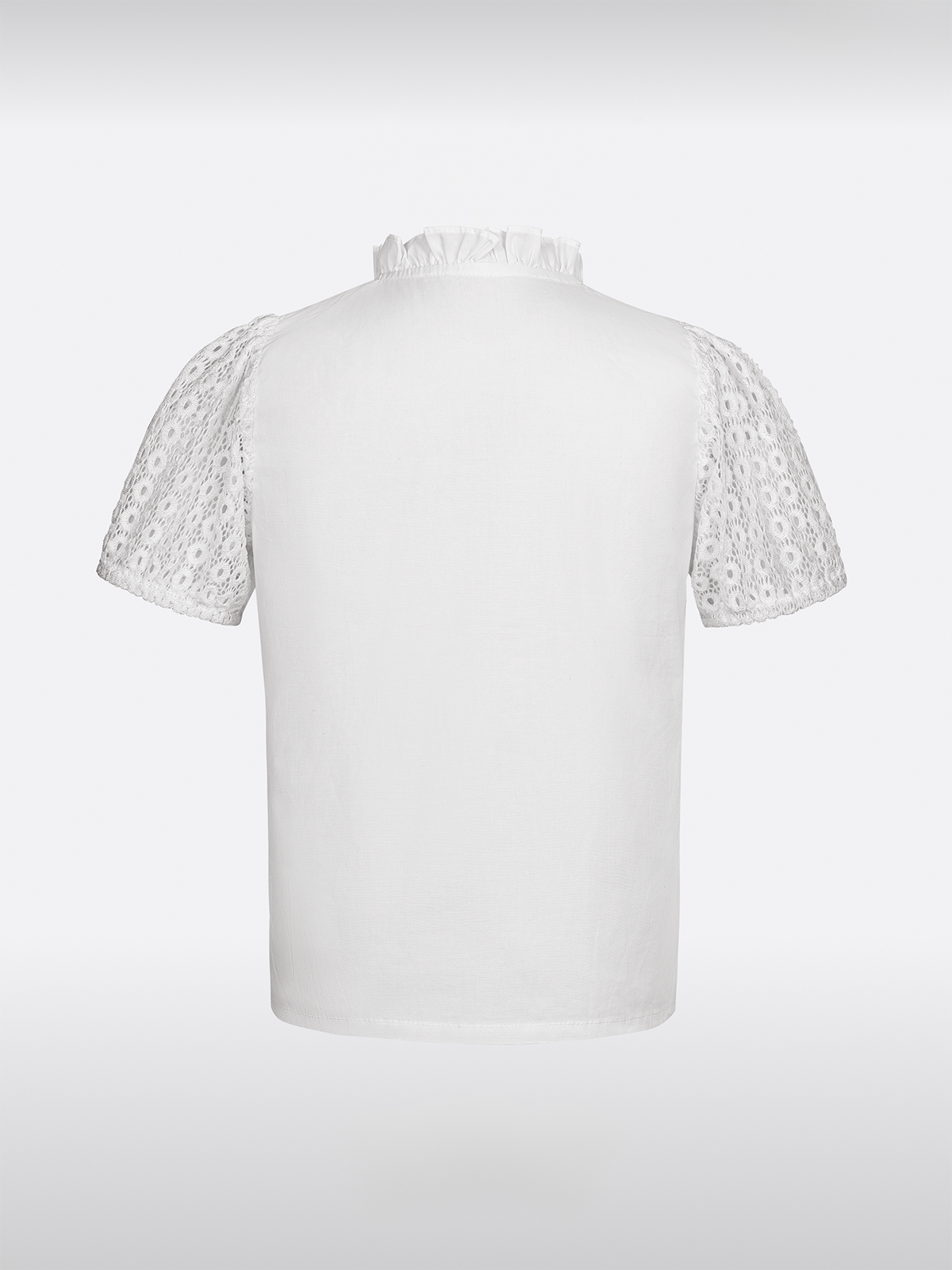 Kinder Weiß Kurzarm Dirndlbluse