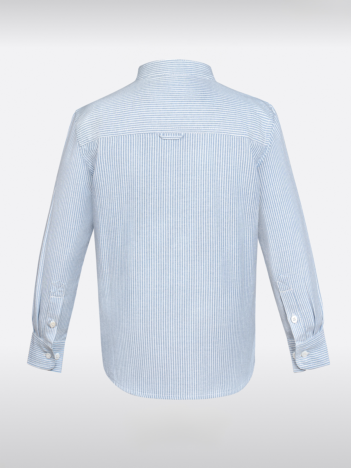 Children blue long arm shirts