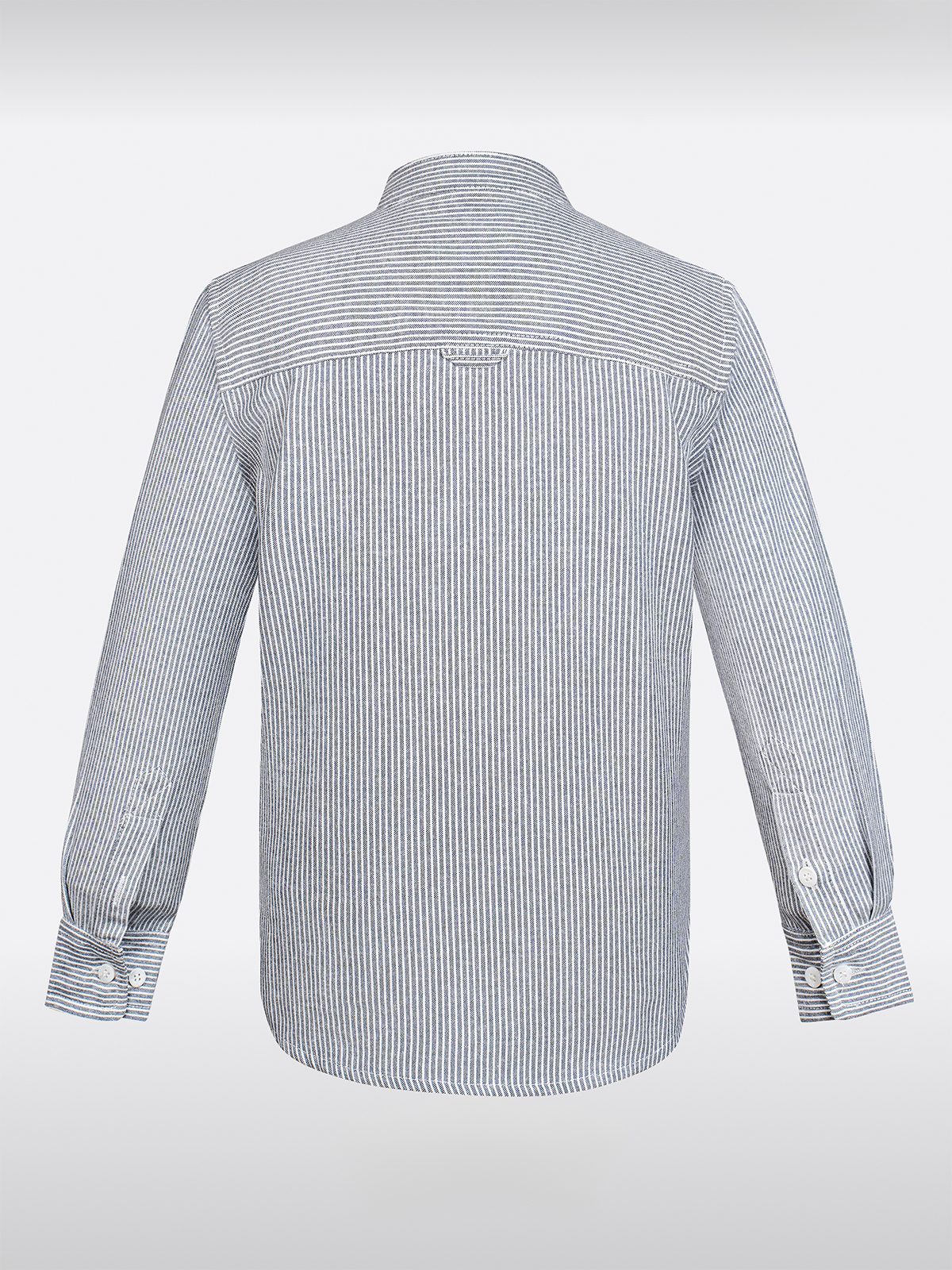 Children blue long arm shirts