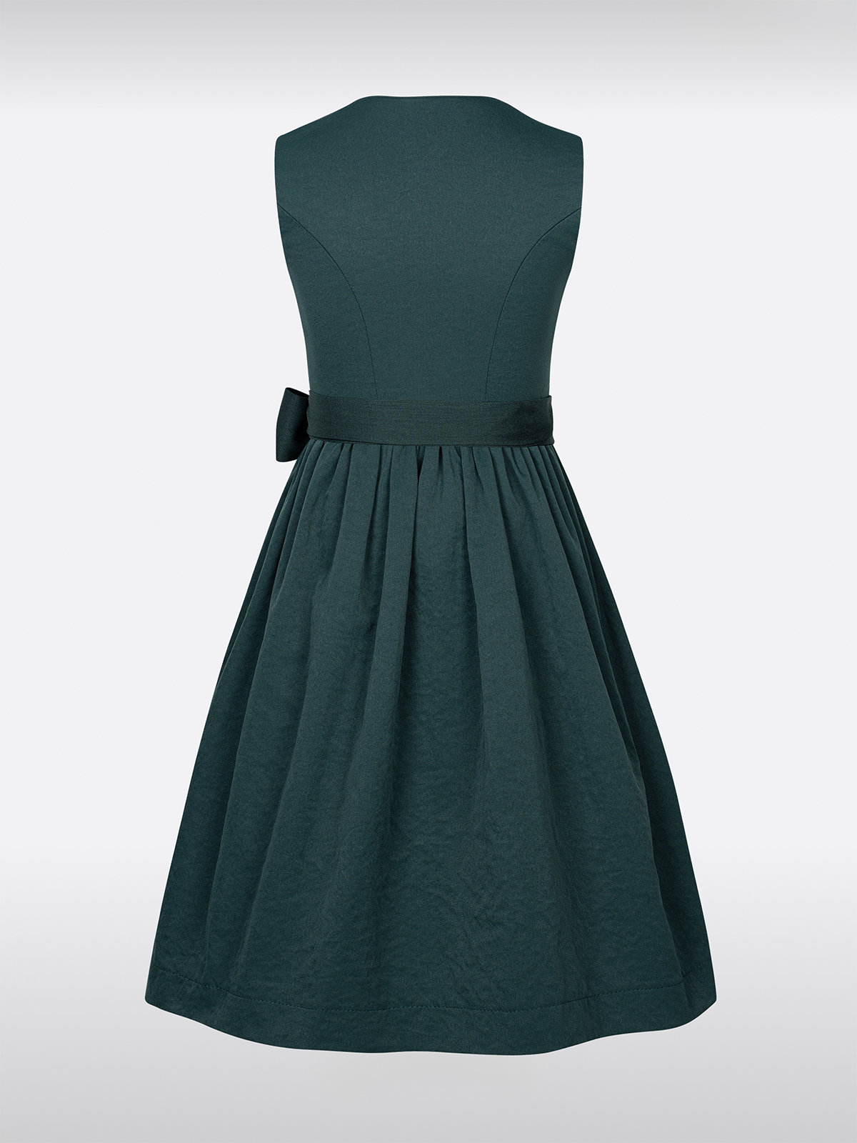Kinder Grün Einfarbig Dirndl