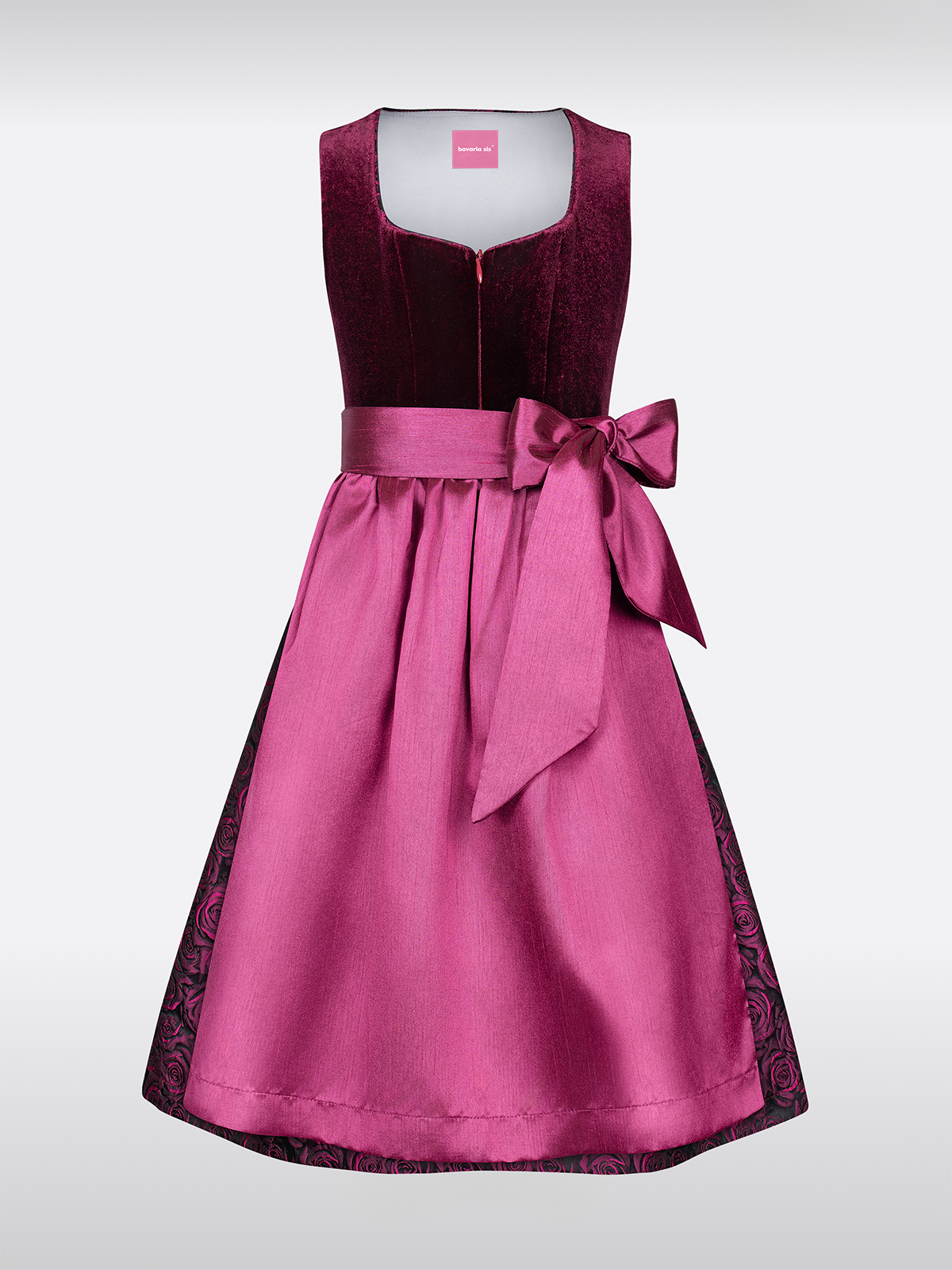 Children pink dirndl