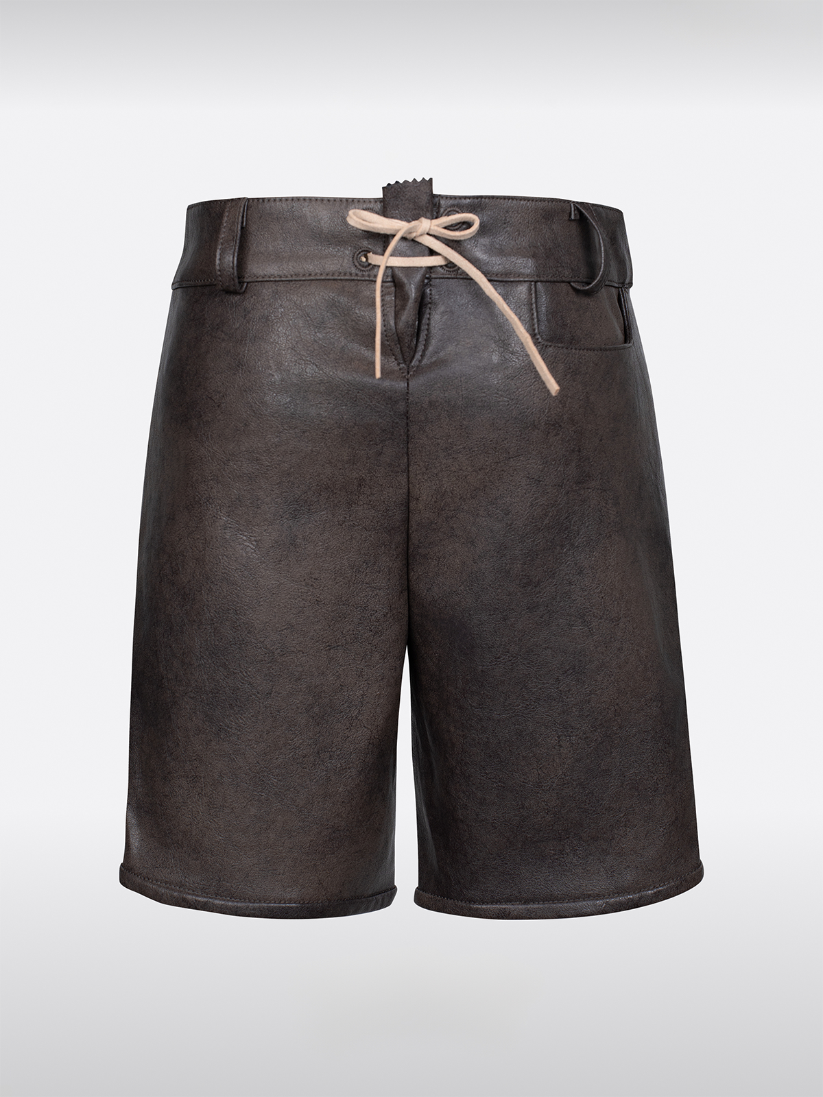 Kinder Grau KurzeHose Stickereien Lederhosen