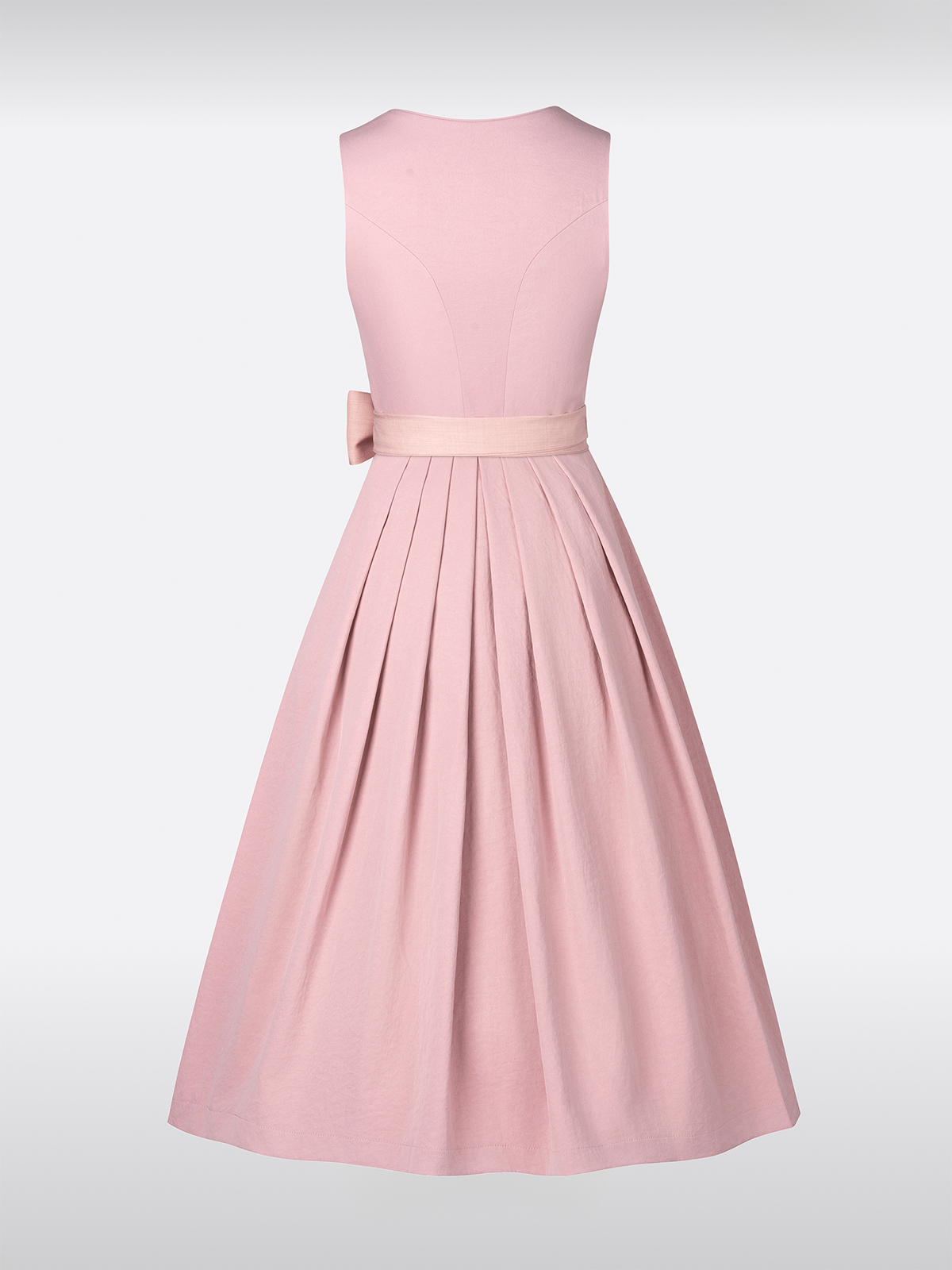 Rosa Herz-Ausschnitt traditionell Dirndl