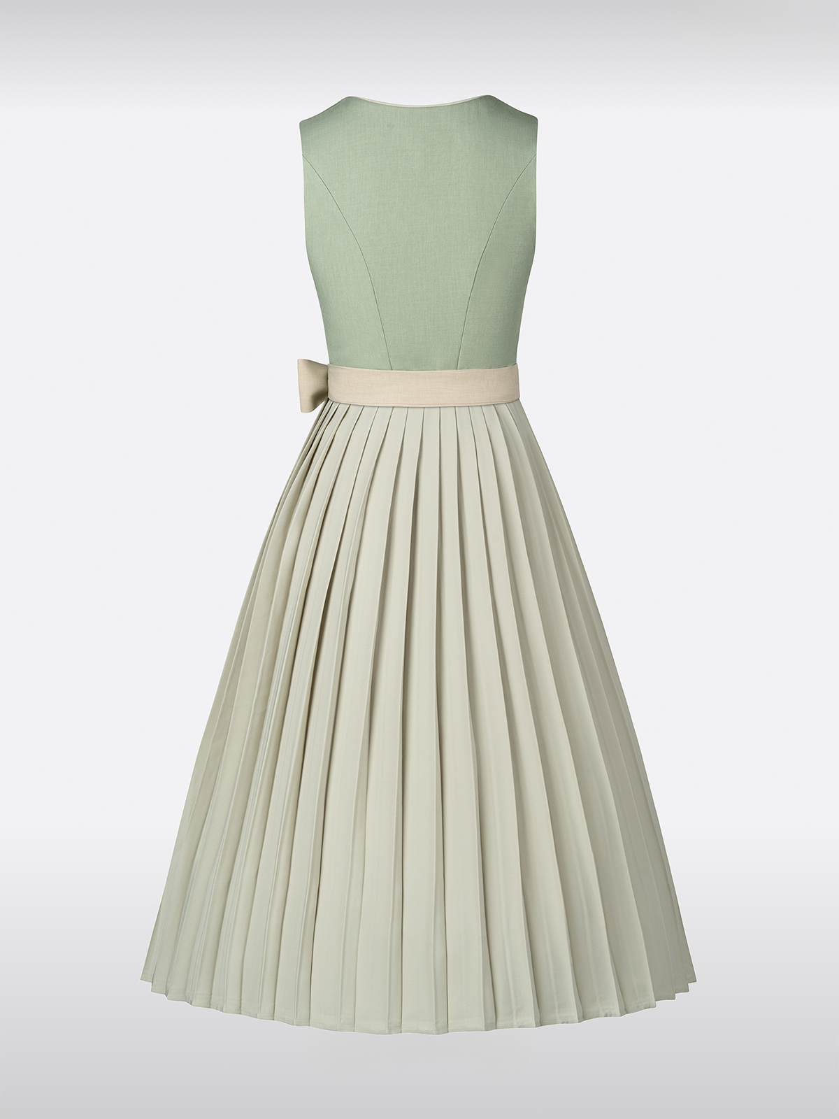 Grün Gerader Ausschnitt traditionell Dirndl